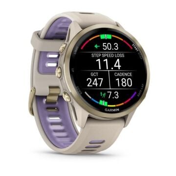 Garmin Forerunner 970 - Soft Gold Titanyum | Gri