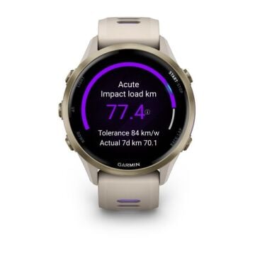 Garmin Forerunner 970 - Soft Gold Titanyum | Gri