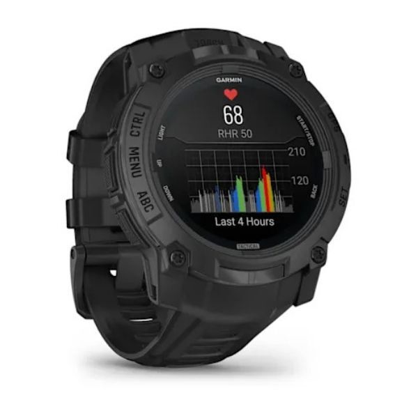 Garmin Instinct 3 – 50 mm, AMOLED, Tactical Edition - Siyah görsel 3