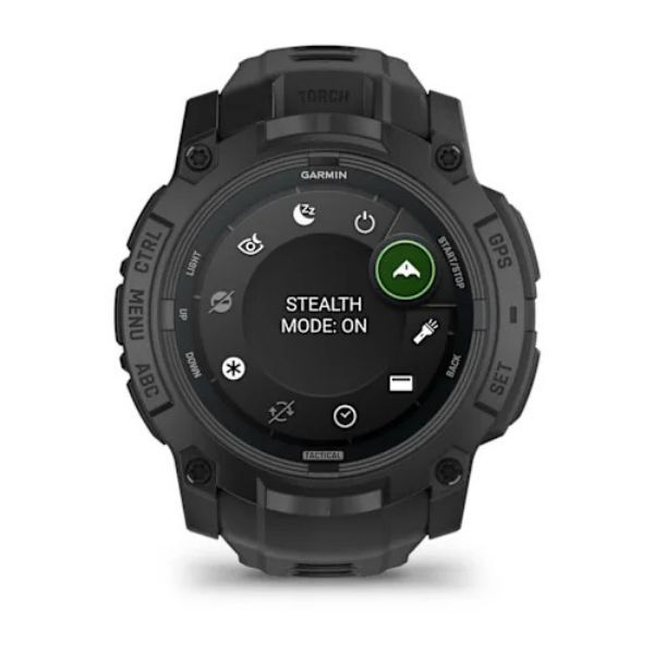 Garmin Instinct 3 – 50 mm, AMOLED, Tactical Edition - Siyah görsel 4