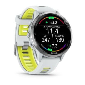 Garmin Forerunner 970 - Titanyum Beyaz | Sarı