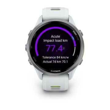 Garmin Forerunner 970 - Titanyum Beyaz | Sarı