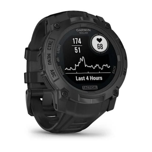 Garmin Instinct 3 – 50 mm, Solar, Tactical Edition - Siyah görsel 3