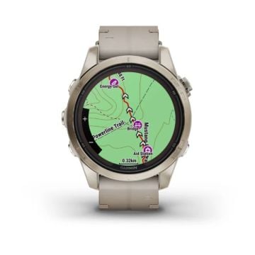Garmin fenix 7S Pro Sapphire Solar Edition - Soft Gold, Bej