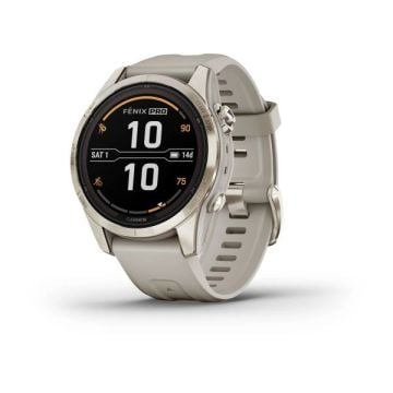 Garmin fenix 7S Pro Sapphire Solar Edition - Soft Gold, Kum Rengi