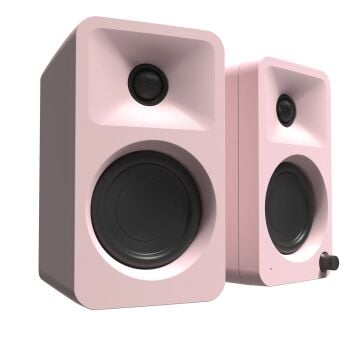 ORA | 100W 3'' Aktif Referans Masaüstü Hoparlörler | Pembe, Çift