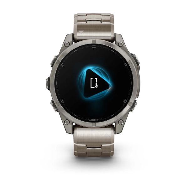 Garmin Fenix 8 - 47 mm, AMOLED - Sapphire, Titanyum, Vented Titanyum Kayışlı görsel 4