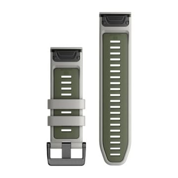 Garmin QuickFit 26 mm Yedek Kayış - Gri | Yeşil
