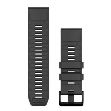 Garmin Quickfit 26 mm Yedek Kayış - Graphite Siyah