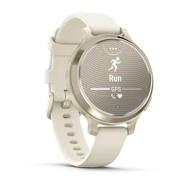 Garmin Lily 2 Active - Lunar Gold, Kemik Silikon Kayışlı görsel 3