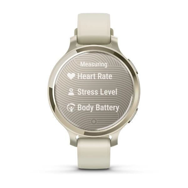 Garmin Lily 2 Active - Lunar Gold, Kemik Silikon Kayışlı görsel 4