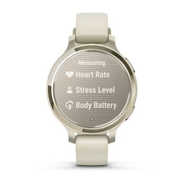 Garmin Lily 2 Active - Lunar Gold, Kemik Silikon Kayışlı