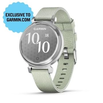 Garmin Lily 2 Klasik - Gümüş, Adaçayı Grisi Kumaş Kayışlı