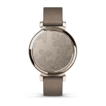 Garmin Lily 2 Klasik - Krem Altın, Kahve Kumaş Kayışlı