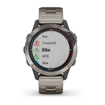 Garmin Quatix 6 Titanium Sapphire Multispor Akıllı Saat