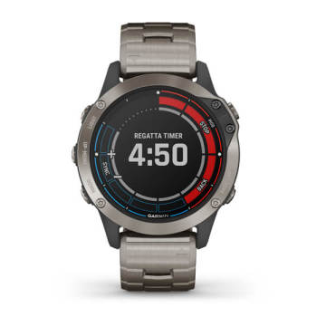 Garmin Quatix 6 Titanium Sapphire Multispor Akıllı Saat