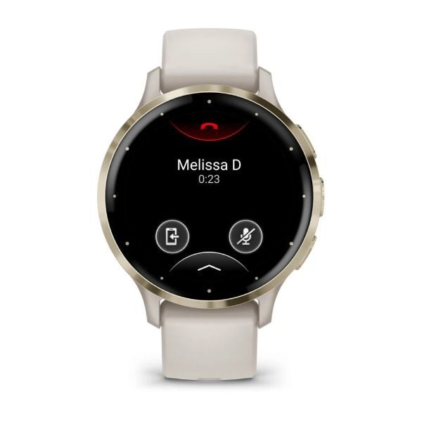 Garmin Venu 3S Soft Gold Fil Dişi Kayışlı 2
