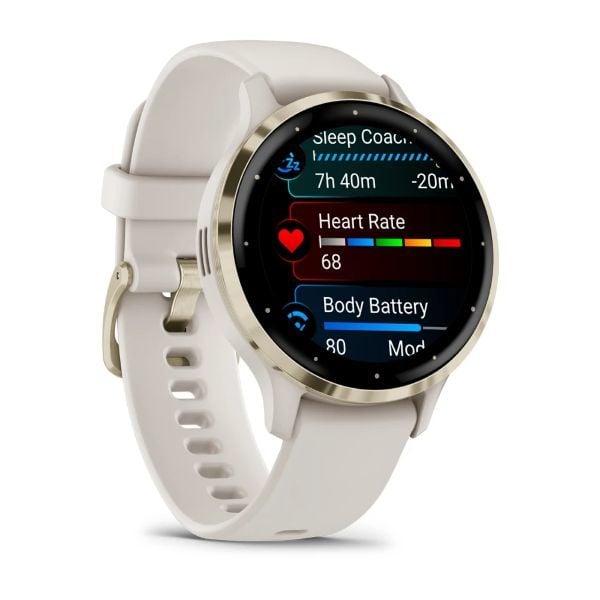 Garmin Venu 3S Soft Gold Fil Dişi Kayışlı 3