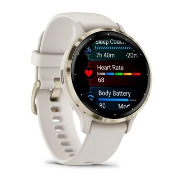 Garmin Venu 3S - Soft Gold | Fil Dişi Kayışlı Akıllı Saat