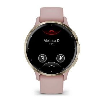 Garmin Venu 3S - Soft Gold | Pembe Kayışlı Akıllı Saat