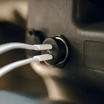 Dual Car Power Adapter - Black