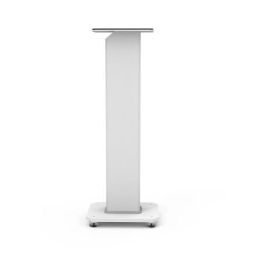 SX30W | 30'' Dolum Yapılabilir Hoparlör Standları, İzolasyon Ayaklı - Beyaz (çift)