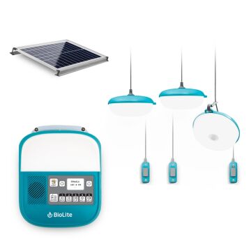 SolarHome 625+ Güneş Enerjili Aydınlatma & Şarj Sistemi