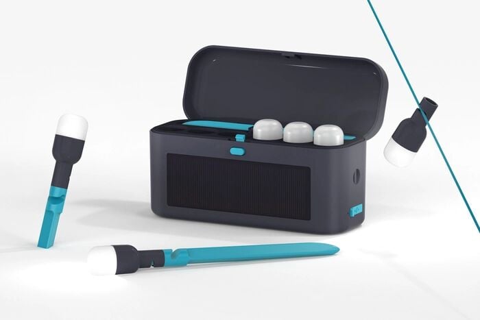 Site Lights Güneş Enerjili & USB-C Şarjlı Kamp Aydınlatma Seti