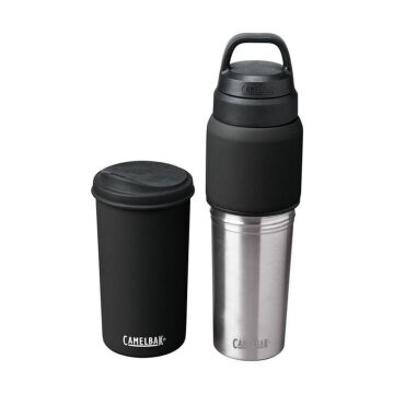 CAMELBAK MultiBev Bardaklı Matara 650 ml / 500 ml SİYAH