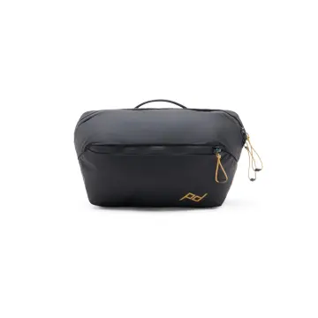 Outdoor Sling 4L Fonksiyonel Bel ve Omuz Çantası Black