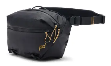 Outdoor Sling 7L Fonksiyonel Bel ve Omuz Çantası Black