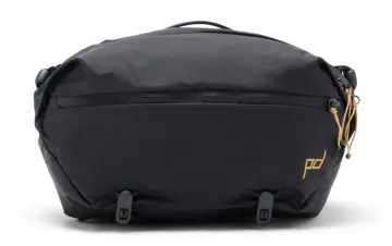 Outdoor Sling 7L Fonksiyonel Bel ve Omuz Çantası Black