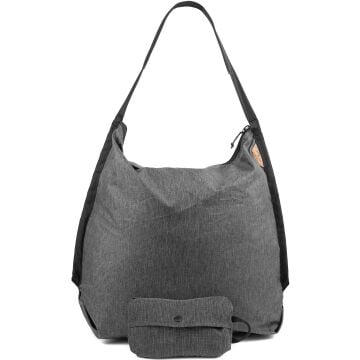 Packable Tote Katlanabilir Omuz Çantası Charcoal