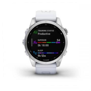Garmin fenix 7S - Gümüş-Beyaz
