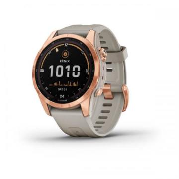 Garmin fenix 7S Solar - Rose Gold-Kum Rengi
