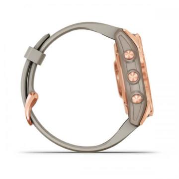 Garmin fenix 7S Solar - Rose Gold-Kum Rengi