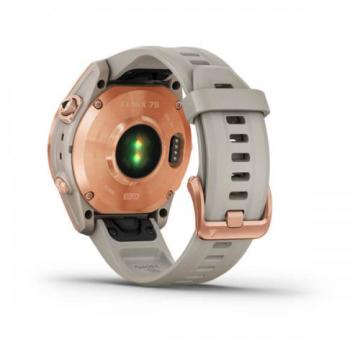 Garmin fenix 7S Solar - Rose Gold-Kum Rengi