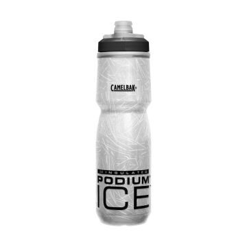 CAMELBAK Podium Ice .62L / 21oz Bisiklet Şişesi GRİ SİYAH