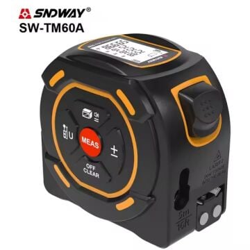 SNDWAY SW-TM60A Lazer Mesafe Ölçerli Şerit Metre