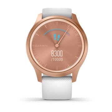 Garmin Vivomove Style Rose Gold Beyaz Akıllı Saat