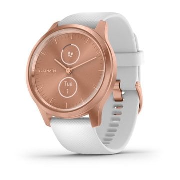 Garmin Vivomove Style Rose Gold Beyaz Akıllı Saat