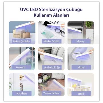 59S X5 Çok Fonksiyonlu UVC Sterilizasyon Çubuğu