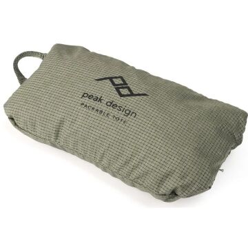 Packable Tote Katlanabilir Omuz Çantası - Sage