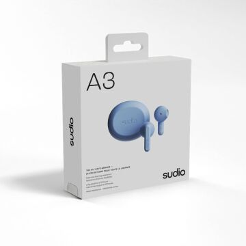 A3 Kablosuz (True Wireless) Kulak İçi Kulaklık | Misty Blue