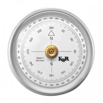KASPER RICHTER Meridian Pro Model Eğim Ölçerli Pusula