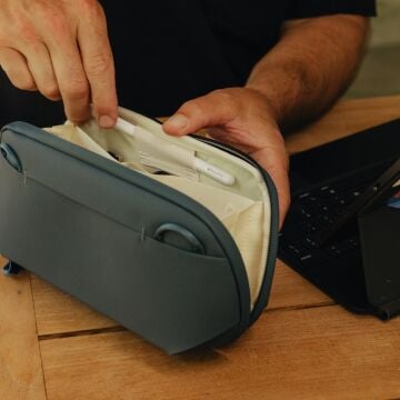 Tech Pouch Small Teknoloji Aksesuar Çantası Ocean
