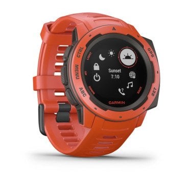 Garmin Instinct Akıllı Saat- Ateş Kırmızısı