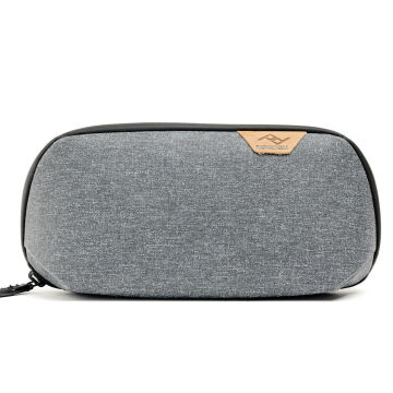 Tech Pouch Small Teknoloji Aksesuar Çantası Charcoal