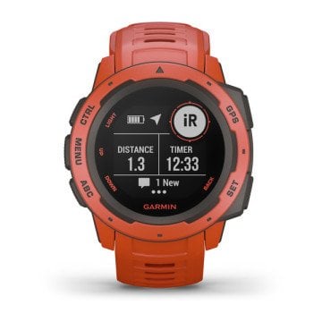 Garmin Instinct Akıllı Saat- Ateş Kırmızısı