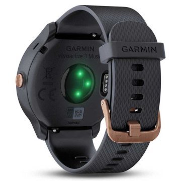 Garmin Vivoactive 3 Müzik Akıllı Saat - Granit Mavi Rose Gold